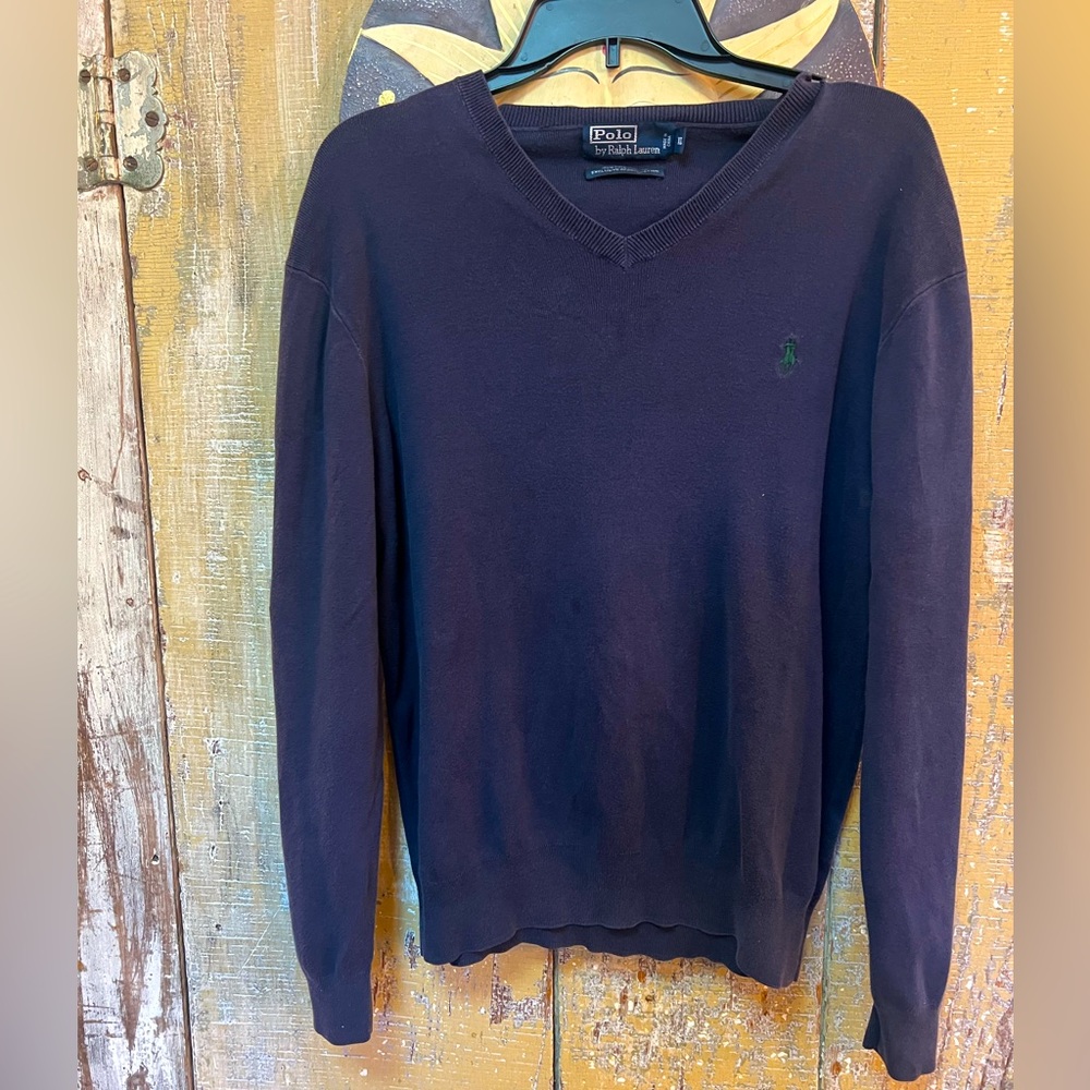 Mens Ralph Lauren Polo navy blue in GUC SX XL✨✨✨T(28)